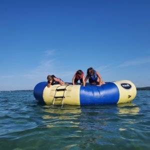 water trampoline