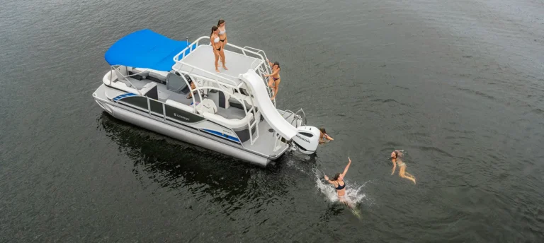 things to do in torch lake, pontoon rental